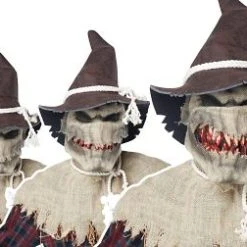 Spirit Halloween Animotion Scarecrow Full Mask 7 Spirit Halloween Animotion Scarecrow Full Mask -Cheap Trick Or Treat Hub Store 01274620 d