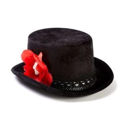 Spirit Halloween Day of the Dead Top Hat