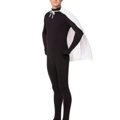 Spirit Halloween White Superhero Costume Kit -Cheap Trick Or Treat Hub Store 01276799 c