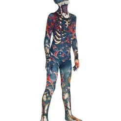Spirit Halloween Kids Burnt Zombie Skin Suit Costume