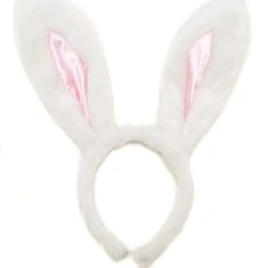 Spirit Halloween White Bunny Ears -Cheap Trick Or Treat Hub Store 01277953 c