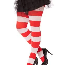 Spirit Halloween Cat In The Hat Striped Tights - Dr. Seuss