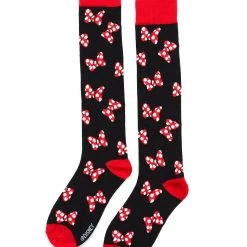 Spirit Halloween All Over Bows Minnie Mouse Knee High Socks - Disney