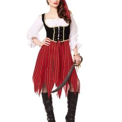Spirit Halloween Adult Buccaneer Beauty Pirate Costume