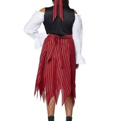 Spirit Halloween Adult Buccaneer Beauty Pirate Costume -Cheap Trick Or Treat Hub Store 01284835 b