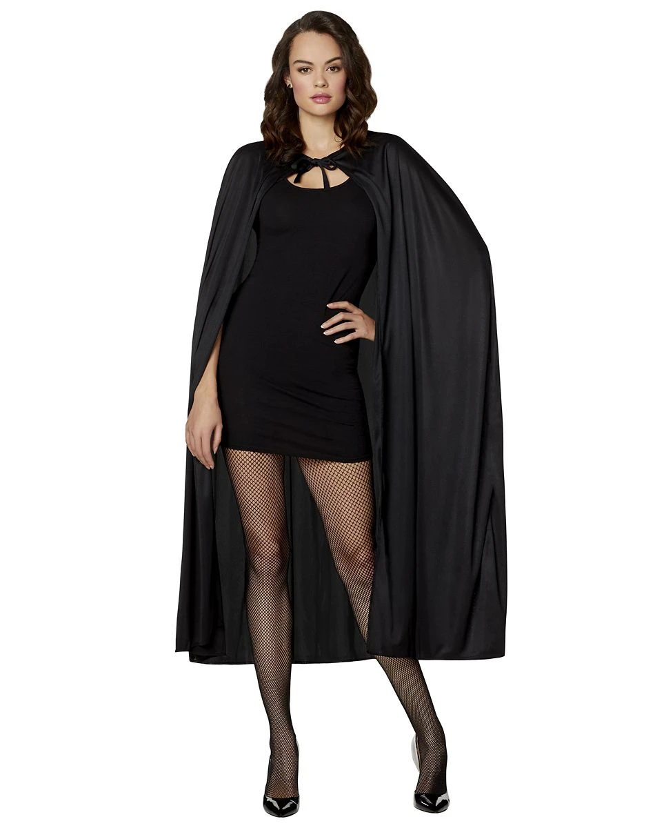 Spirit Halloween Basic Black Cape 1 Spirit Halloween Basic Black Cape