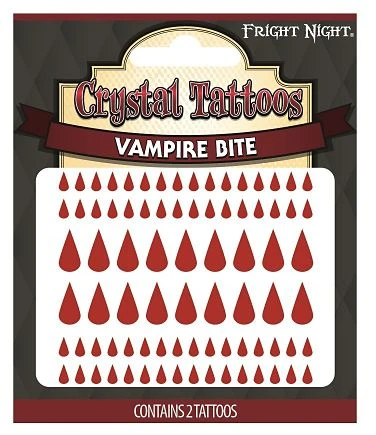 Spirit Halloween Vampire Bite Temporary Tattoos 1 Spirit Halloween Vampire Bite Temporary Tattoos