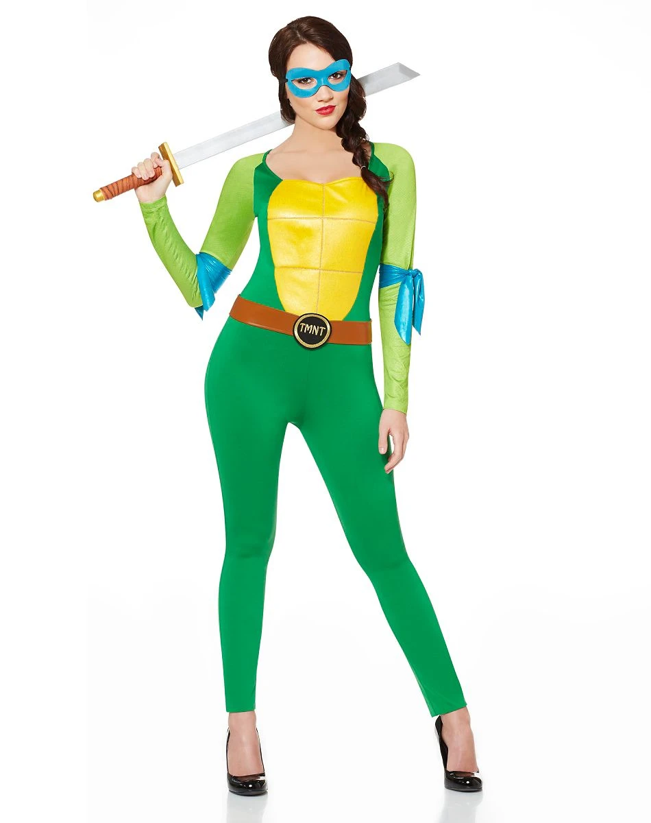 Spirit Halloween Adult Catsuit One Piece Costume - TMNT 1 Spirit Halloween Adult Catsuit One Piece Costume - TMNT