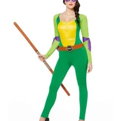 Spirit Halloween Adult Catsuit One Piece Costume - TMNT 6 Spirit Halloween Adult Catsuit One Piece Costume - TMNT -Cheap Trick Or Treat Hub Store 01288117 c