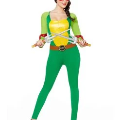 Spirit Halloween Adult Catsuit One Piece Costume - TMNT 7 Spirit Halloween Adult Catsuit One Piece Costume - TMNT -Cheap Trick Or Treat Hub Store 01288117 d