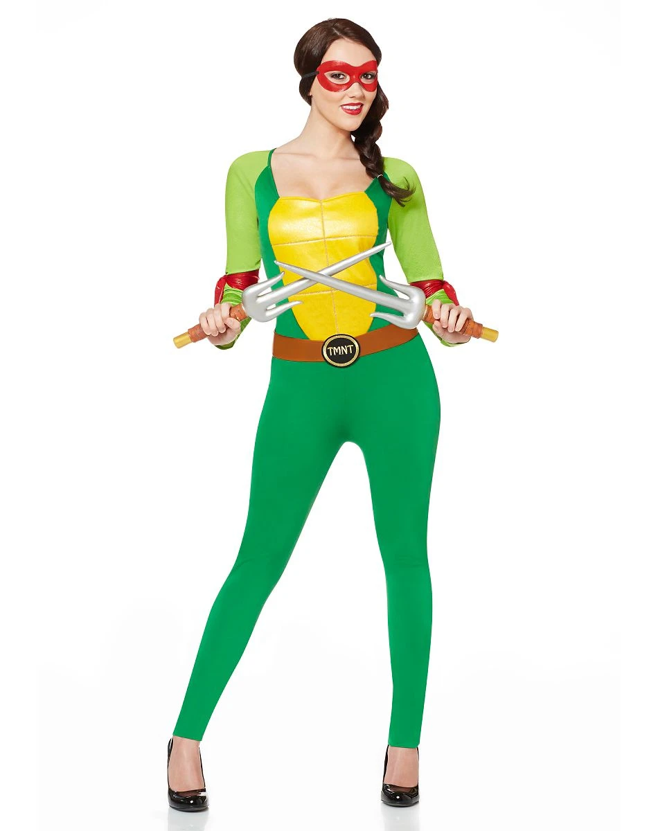 Spirit Halloween Adult Catsuit One Piece Costume - TMNT 4 Spirit Halloween Adult Catsuit One Piece Costume - TMNT - Image 4