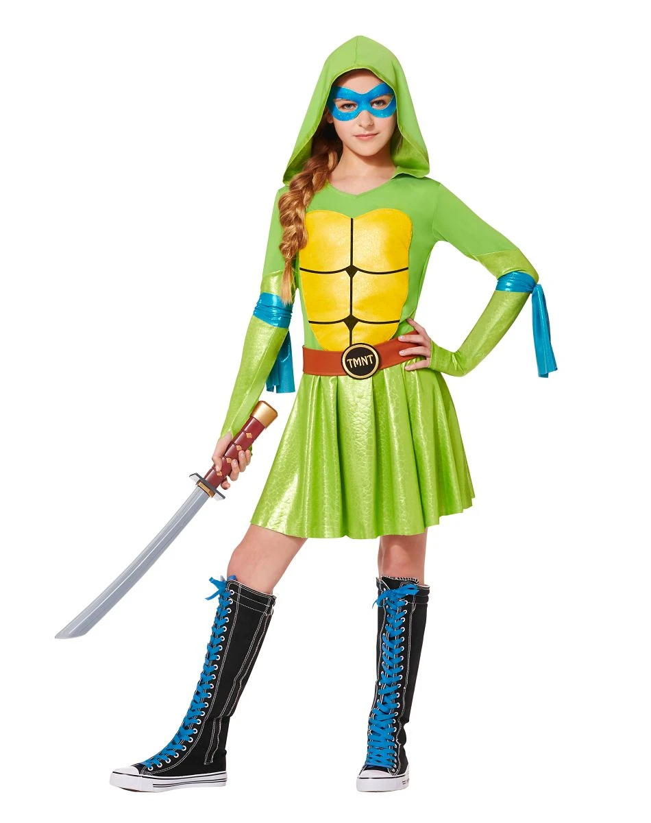 Spirit Halloween Kids Hooded TMNT Dress Costume - Teenage Mutant Ninja Turtles 2 Spirit Halloween Kids Hooded TMNT Dress Costume - Teenage Mutant Ninja Turtles - Image 2