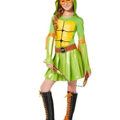 Spirit Halloween Kids Hooded TMNT Dress Costume - Teenage Mutant Ninja Turtles 6 Spirit Halloween Kids Hooded TMNT Dress Costume - Teenage Mutant Ninja Turtles -Cheap Trick Or Treat Hub Store 01288737 c