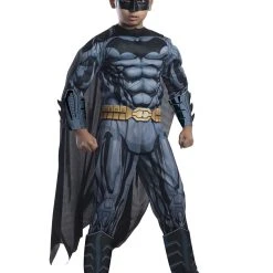 Spirit Halloween Kids Grey and Black 3D Batman Costume - DC Comics