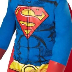 Spirit Halloween Toddler Superman One Piece Costume - DC Comics -Cheap Trick Or Treat Hub Store 01299874 c