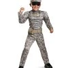 Spirit Halloween Toddler Combat Warrior One Piece Costume