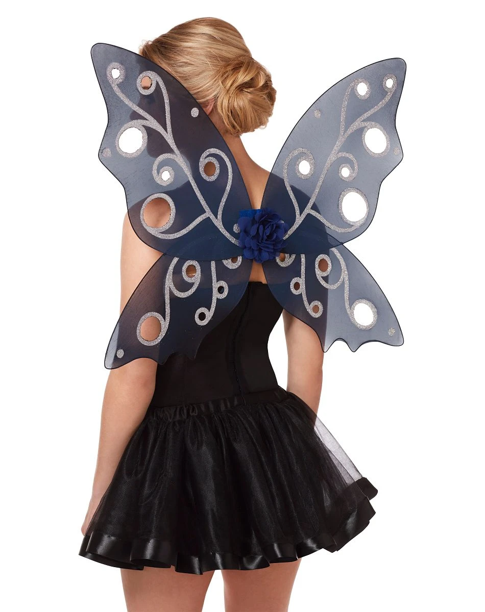 Spirit Halloween Midnight Fairy Wings 1 Spirit Halloween Midnight Fairy Wings