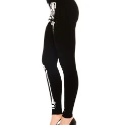 Spirit Halloween Skeleton Leggings 8 Spirit Halloween Skeleton Leggings -Cheap Trick Or Treat Hub Store 01307487 c