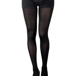 Spirit Halloween Opaque Tights - Black 7 Spirit Halloween Opaque Tights - Black -Cheap Trick Or Treat Hub Store 01307669 a
