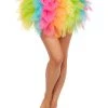 Spirit Halloween Rainbow Shredded Tutu