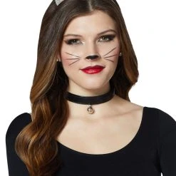 Spirit Halloween Rhinestone Cat Ear Headband
