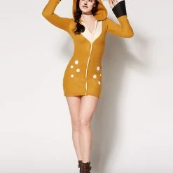 Spirit Halloween Adult Cozy Fawn Costume -Cheap Trick Or Treat Hub Store 01311349 a