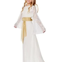 Spirit Halloween Kids Lace Angel Costume -Cheap Trick Or Treat Hub Store 01315423 c
