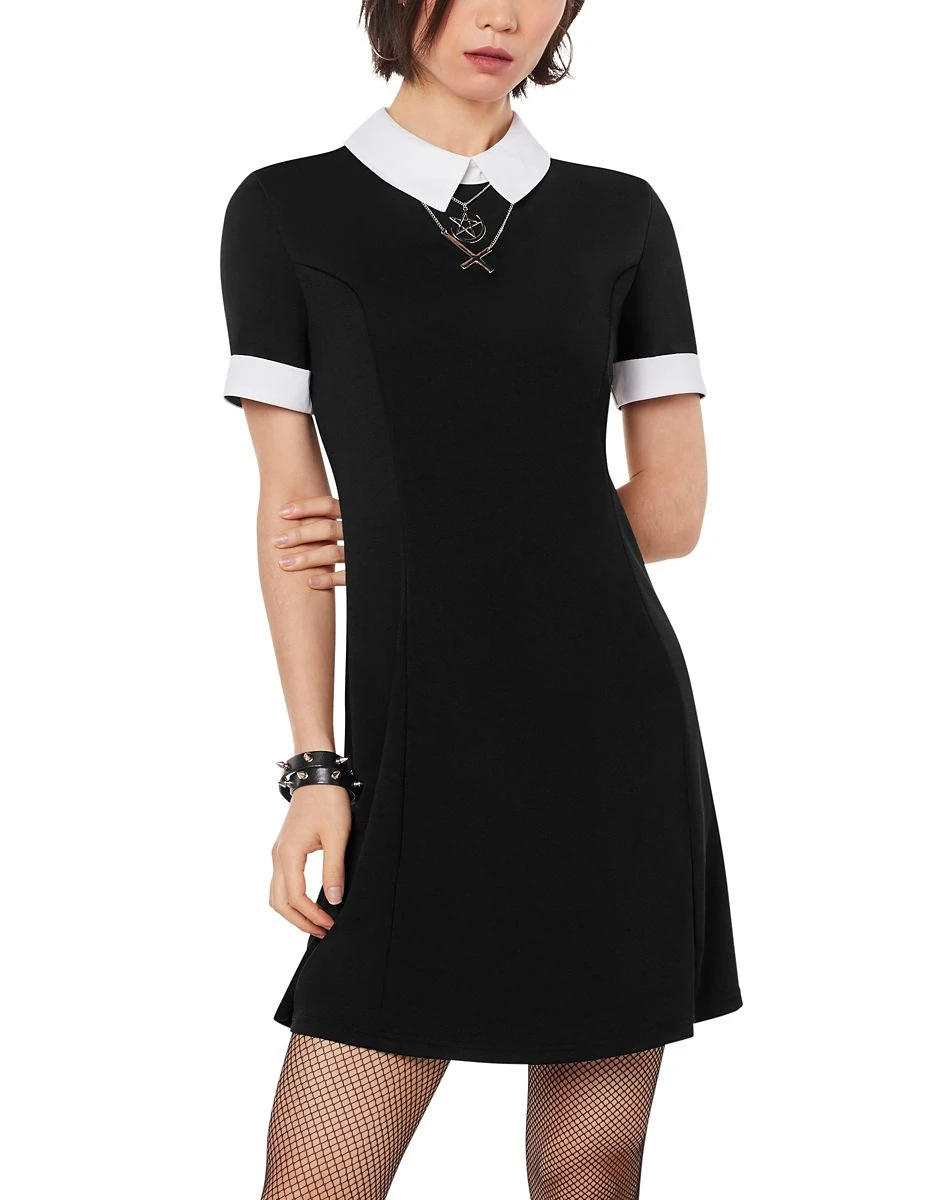 Spirit Halloween Black Collared Dress 1 Spirit Halloween Black Collared Dress