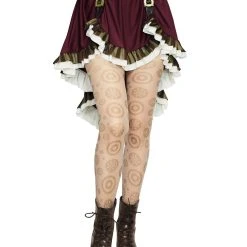 Spirit Halloween Steampunk Gear Tights