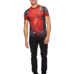 Spirit Halloween Sublimated Deadpool T Shirt - Marvel 7 Spirit Halloween Sublimated Deadpool T Shirt - Marvel -Cheap Trick Or Treat Hub Store 01324276 d