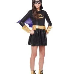 Spirit Halloween Kids Batgirl Dress Costume - DC Comics