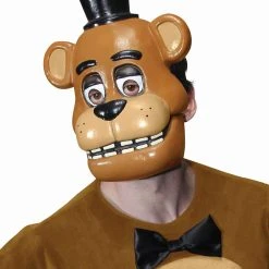 Spirit Halloween Freddy Fazbear Half Mask - Five Nights at Freddy's