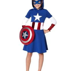 Spirit Halloween Kids Captain America Dress - Marvel