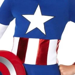 Spirit Halloween Kids Captain America Dress - Marvel -Cheap Trick Or Treat Hub Store 01326313 c