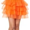 Spirit Halloween Adult Orange Tutu Skirt