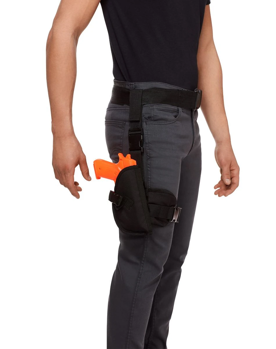 Spirit Halloween Police Belt with Leg Holster 1 Spirit Halloween Police Belt with Leg Holster