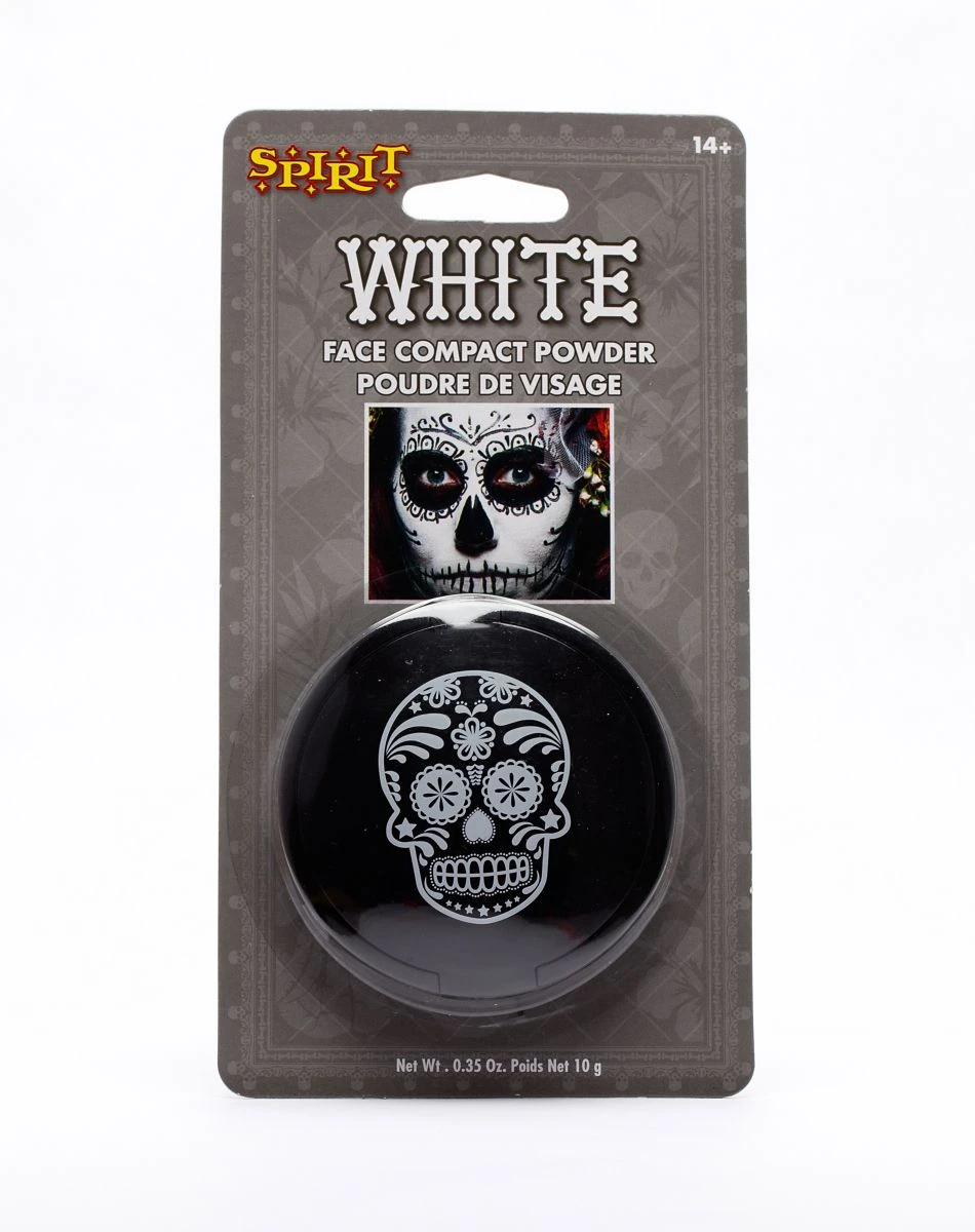 Spirit Halloween Skeleton White Face Powder 1 Spirit Halloween Skeleton White Face Powder