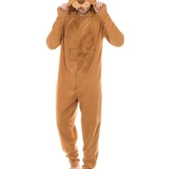 Spirit Halloween Adult Lion Union Suit