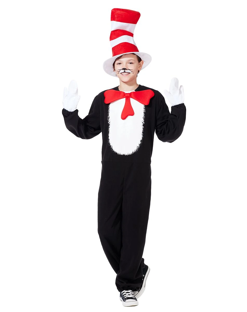 Spirit Halloween Kids Cat in the Hat Costume - Dr. Seuss 6 Spirit Halloween Kids Cat in the Hat Costume - Dr. Seuss - Image 6
