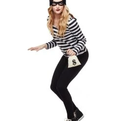 Spirit Halloween Adult Burglar Costume -Cheap Trick Or Treat Hub Store 01333384 c