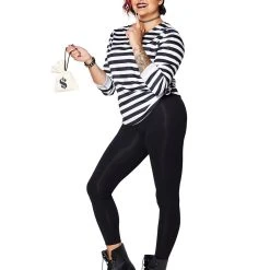 Spirit Halloween Adult Burglar Costume -Cheap Trick Or Treat Hub Store 01333384 d