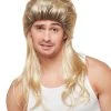 Spirit Halloween Blonde Mullet Wig