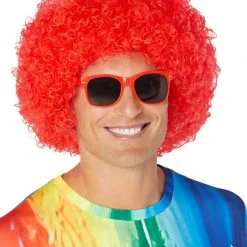 Spirit Halloween Red Curly Wig 6 Spirit Halloween Red Curly Wig -Cheap Trick Or Treat Hub Store 01340272 c