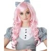 Spirit Halloween Pink Curls Doll Wig