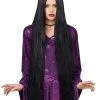 Spirit Halloween Long Black Witch Wig