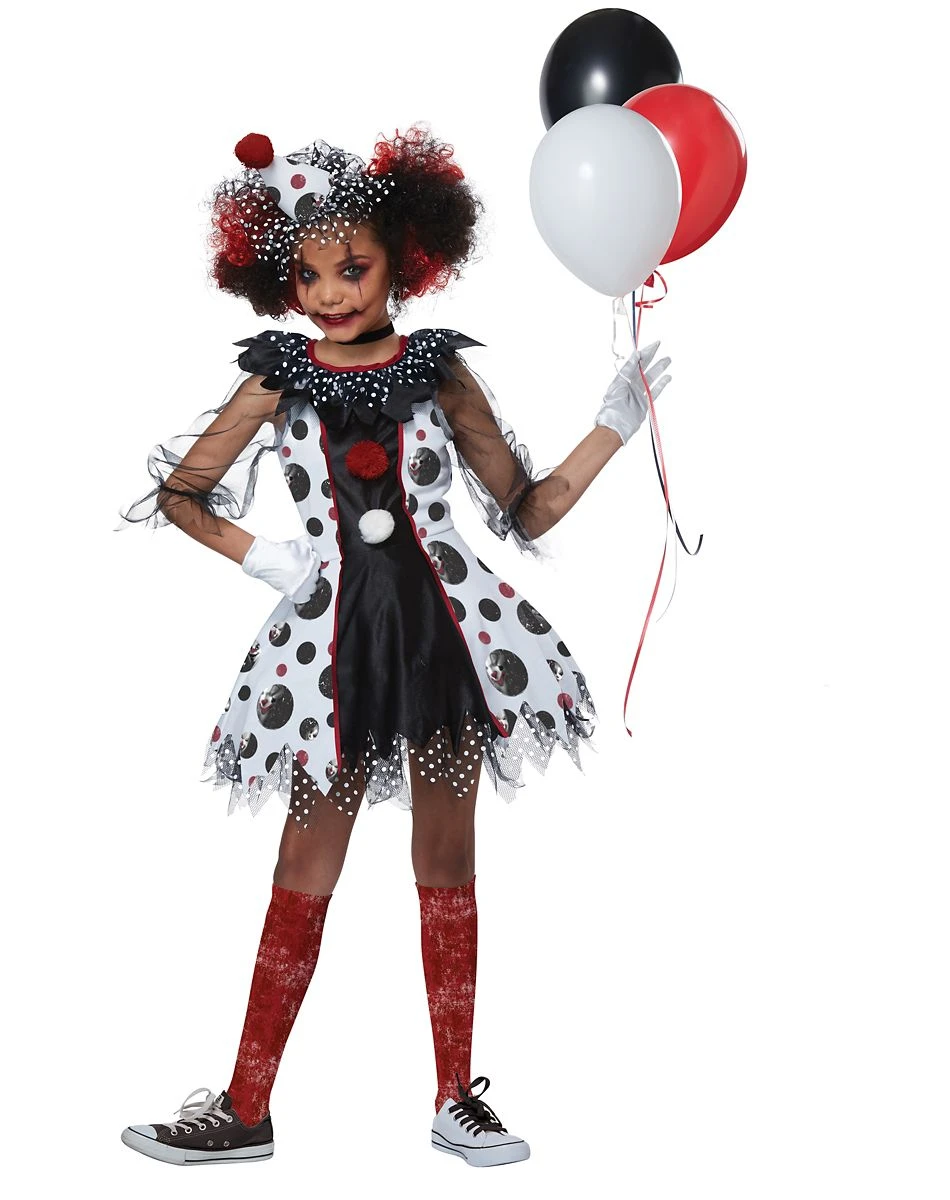 Spirit Halloween Kids Creepy Clown Costume 3 Spirit Halloween Kids Creepy Clown Costume - Image 3