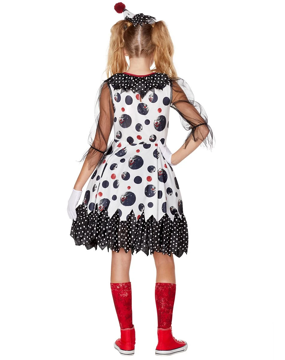 Spirit Halloween Kids Creepy Clown Costume 4 Spirit Halloween Kids Creepy Clown Costume - Image 4