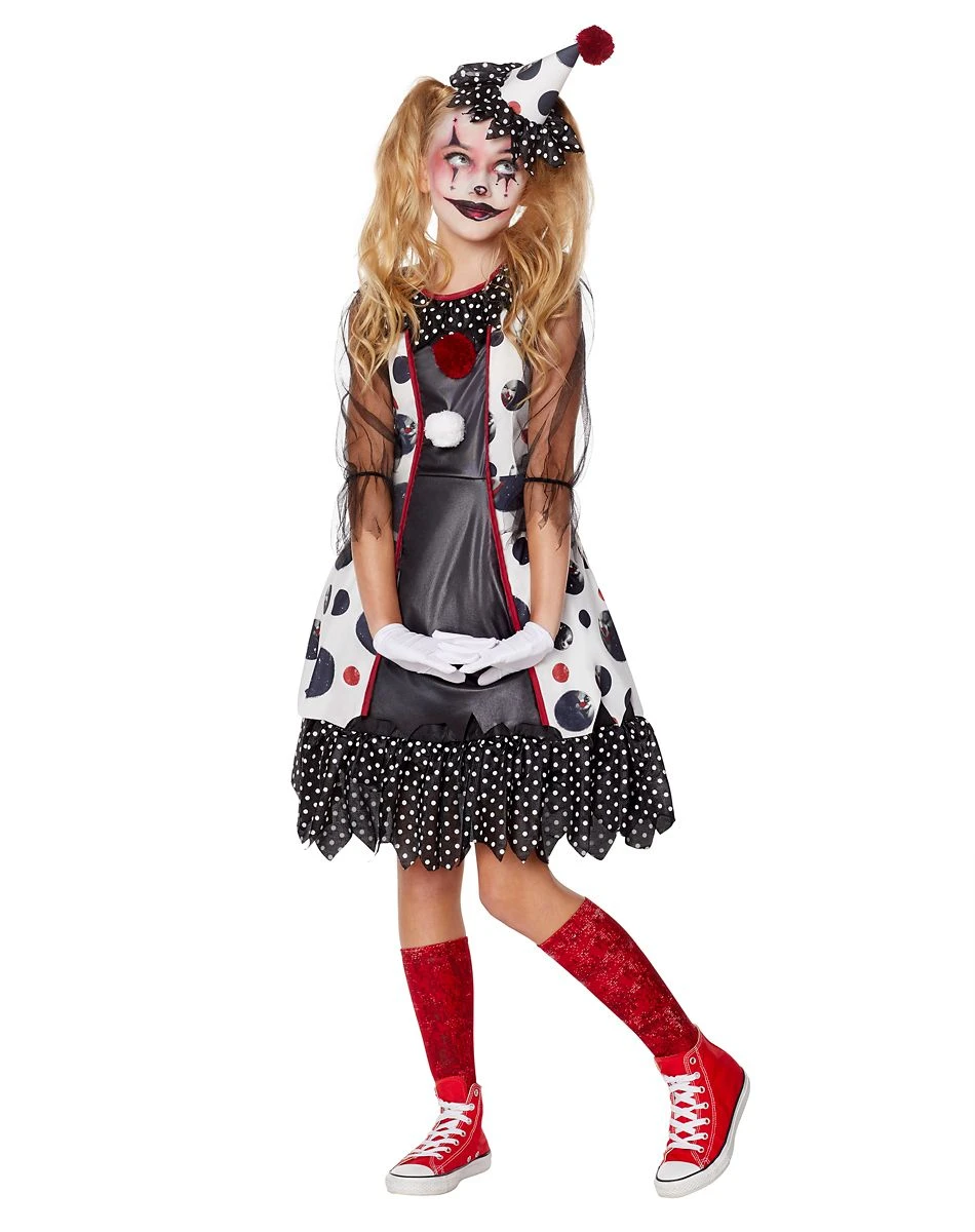 Spirit Halloween Kids Creepy Clown Costume 5 Spirit Halloween Kids Creepy Clown Costume - Image 5