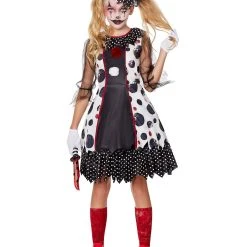 Spirit Halloween Kids Creepy Clown Costume