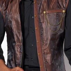 Spirit Halloween Steampunk Vest -Cheap Trick Or Treat Hub Store 01345677 b